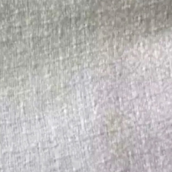 $118 Eileen Fisher VINTAGE Scarf Shimmer SOFT Wool Bl Gray White Stripes PomPom - Picture 6 of 11